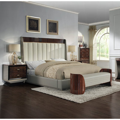 Ensemble de chambre à coucher 4 pièces Jamonica