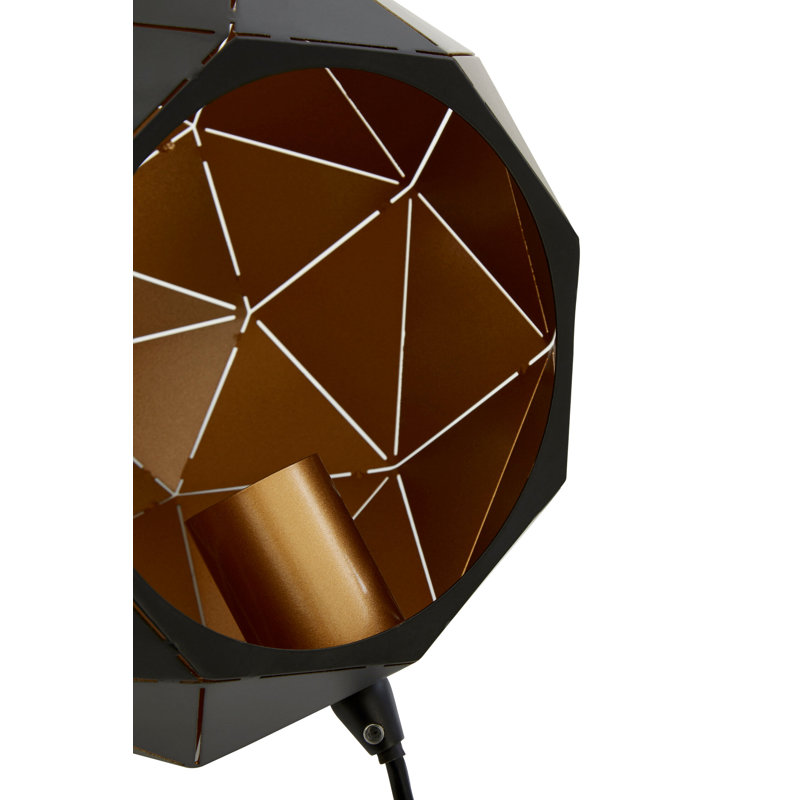 Metal Table Lamp, Black