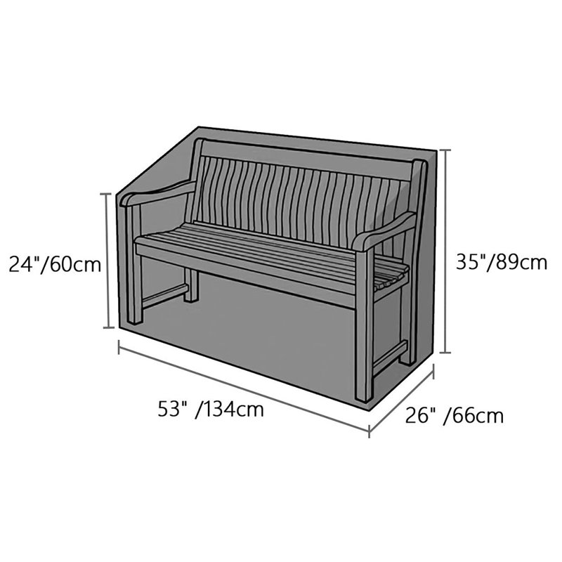 Outdoor Patio Bench Cover