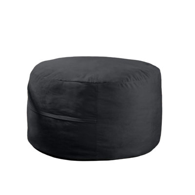 Bean Bag Chair, 4FT Bean Bag With Cover, Giant Bean Bag Chairs With Filler Adult, Bean Bag Sofa Filled With High-Density Sponge For Living Room, Bedr