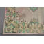 Tapis rétro, tapis de 4,9 x 8,1 pi, tapis turcs, tapis luxueux, tapis vert Anatolian