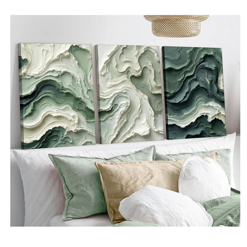 3 Piece Wrapped Canvas Print, 60 cm H x 120 cm W