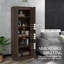 Garde-manger de 69 po Behice, bois-405946106