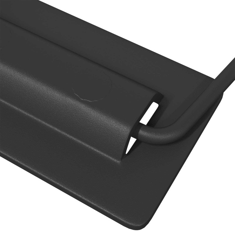 Vidaxl Cabinet Handles Metal Furniture Drawer Door Industrial Hardware Modern, Black