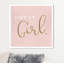 «Get It Girl Blush», reproduction d'art textuel-32902199-32902338