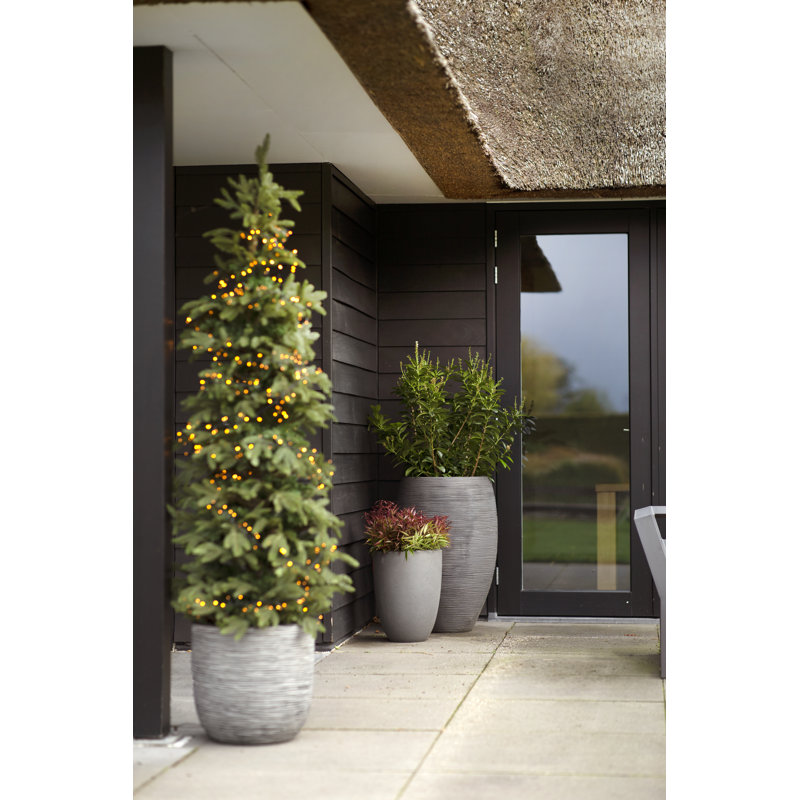 Pot Planter, 41cm H x 43cm W x 41cm D, Anthracite