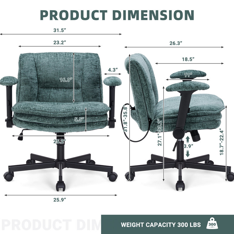 Fauteuil Criss, Vert