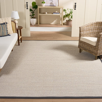 Torbin Sisal Marble/Dark Grey Area Rug