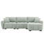 Canapé modulaire en tissu Boucle-1548766109