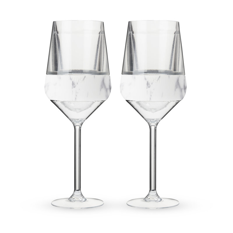 Chilling Stemmed Wine FREEZE in Marble