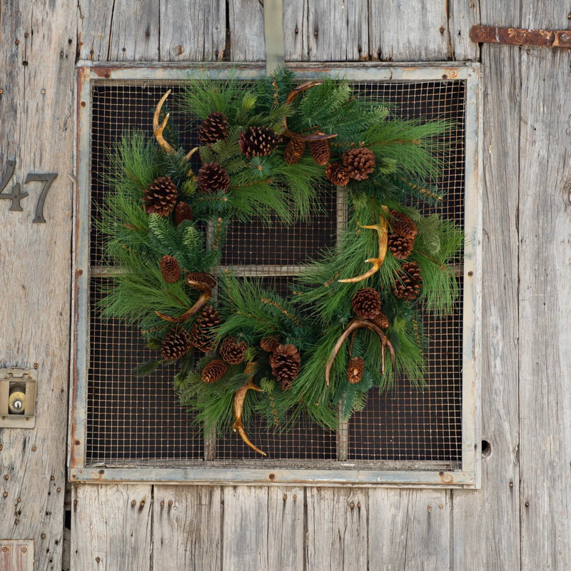 Couronne de Noël rustique Northern Elk