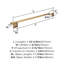 Porte-serviettes mural 25,87 po Appoint-115311677-66149490