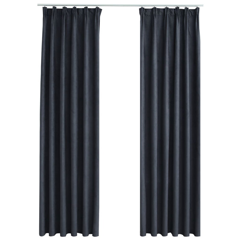 Brandon-Leigh Blackout Curtain Pair, 140 x 175cm