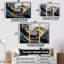 «Evolving Gold Flow» - ensemble d'impressions murales abstraites à encre liquide-1255171904-1255172282