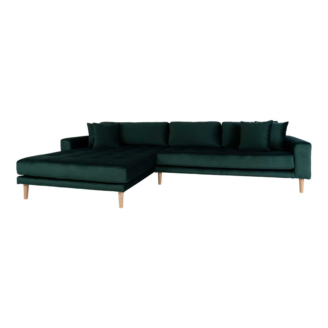 Ecksofa Middlebrooks aus Samt