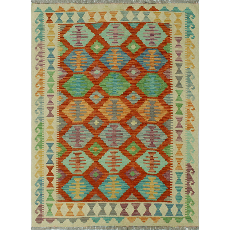 Bousson Wool Geometric Indoor Rug