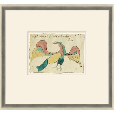 American Eagle - Sm. Mennonite Ledger Drawing Giclee Print by Soicher Marin Archives