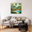 Tropical Paradise Dreams II by Lazar studio Framed Canvas Wall Art Print-904048175