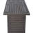 57 in Propane Fire Pit Table, 50000BTU, Retangular , with Lid & Wind Guard-847455168