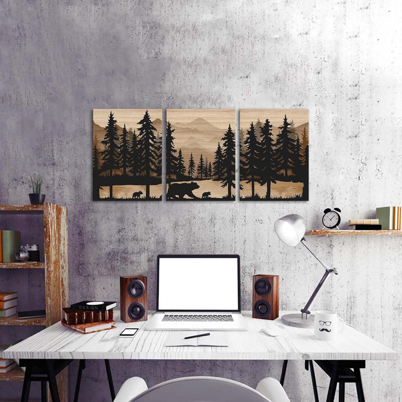 3 Piece Wrapped Canvas Print