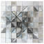 « sky fractal ii », impression sur toile grise