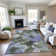 Premium Machine Washable Northdale AMF1487 Floral Rug