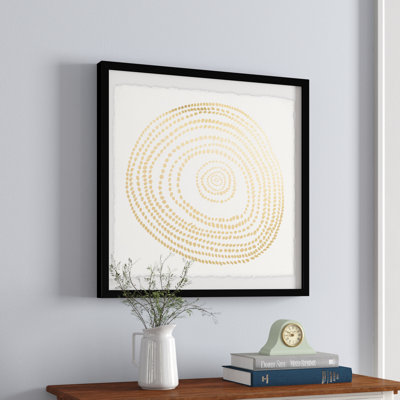 Golden Swirl - reproduction de cadre photo