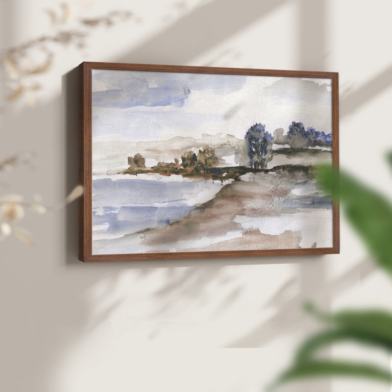 Mountain Cove -Framed Print - Restickable