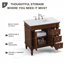 Ensemble de meuble-lavabo simple 36 po Lexington-455351474-535368414