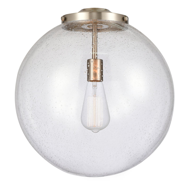 Franklin Restoration - Alfonsa - 1 lumière suspendue à tige 221-1S - Ampoule DEL - Abat-jour, H 50 po x l 16 po x P 16 po