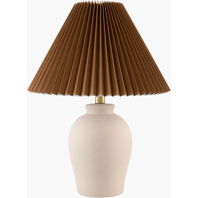  Chemise 19" Ceramic Table Lamp