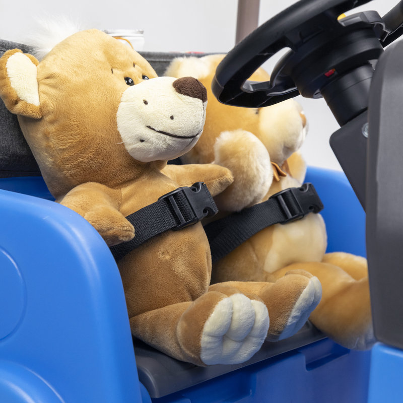 Step2 Side-By-Side Push Around Push Car and Kids Riding Toy