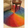Hanchett Abstract Tufted Wool Red/Blue/Green Area Rug