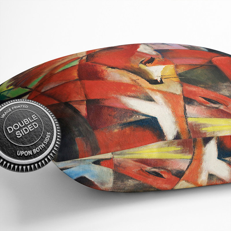The Foxes Vol.1 Square Throw Cushion, 55cm H x 55cm W x 20cm D