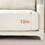 Beige à quatre places avec revêtement en chenille, mobile, coussin lombaire, forme ergonomique, rembourrage très résistant et agencement de mobilier flexible dans un support assorti, structure en bois massif, dossier, doux-1765507725
