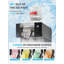 Machine à glaçons Snowflake, machine à granita électrique 176 lb/24 h, acier inoxydable de qualité alimentaire