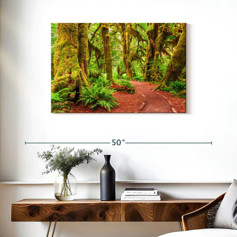 Mossy Hoh Rainforest Trees, H 24 po x l 36 po