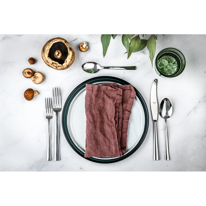 Levantina 5 - Piece Stainless Steel Flatware Set - Service for 1, Mirror