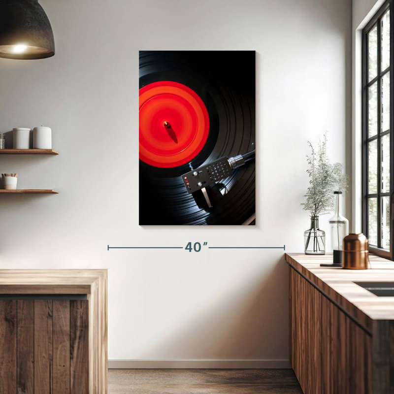 Abarca Playing Vinyl, 39" H x 26" W
