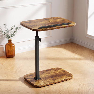 Table d'appoint réglable en C pivotante