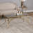 Dmitri Glass Top Coffee Table