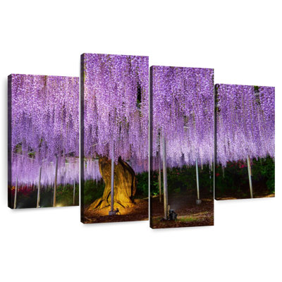 Harnek Elegant Purple Wisteria