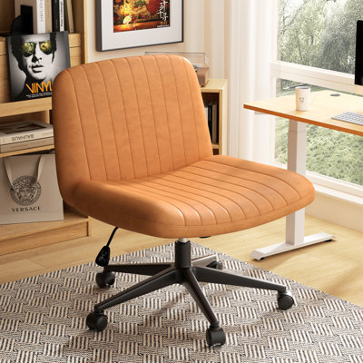 Criss-Cross Office Desk Chair With Wheels