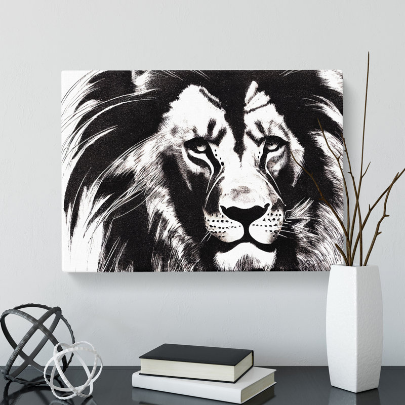 An Immense Lion - Wrapped Canvas, 50cm H x 76cm W x 3cm D