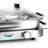 MegaChef 3-in-1 Buffet Server and Warming Tray with Triple 3.7 Quart Trays and 8.5 Quart Baking Pan