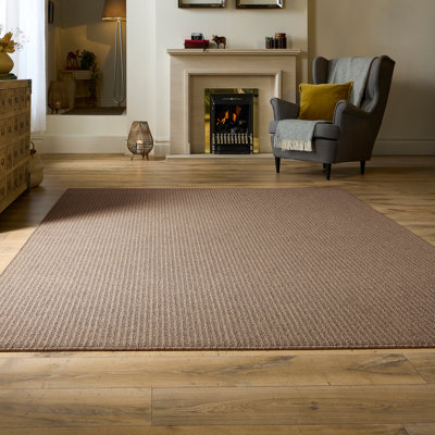My Mat Sculptured Washable Waffle Texture Mink Rug