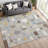 Machine Washable Indoor/Outdoor Jourdan ACN2393 Mid-Century Modern Rug-1059645382