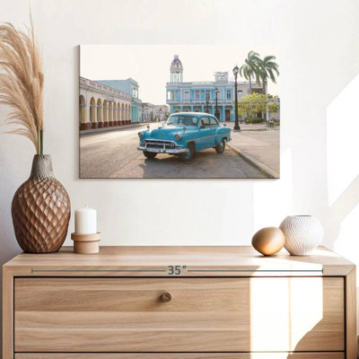 Mehar Blue Cuban Car