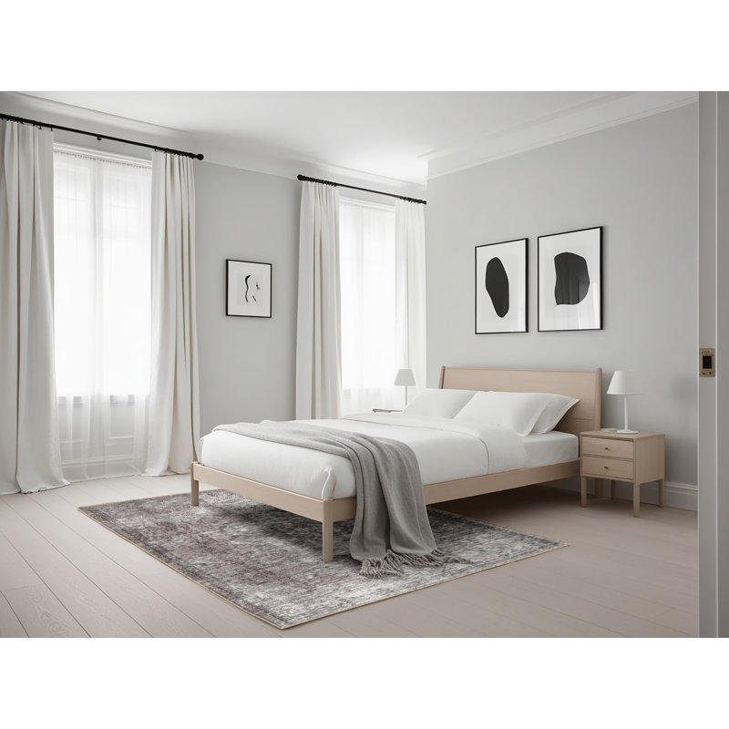 Tapis oriental gris, Rectangle 5 pi x 7 pi