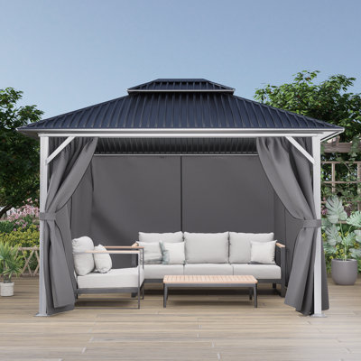 Aoodor Polyester Side Wall for Gazebo